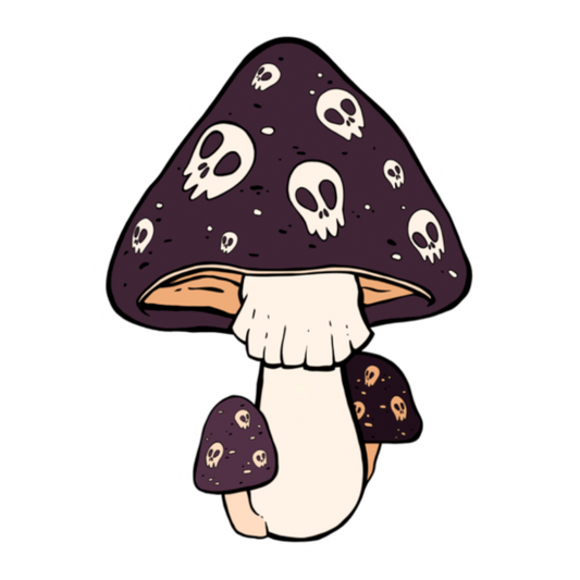 Deathly Shrooms Sticker