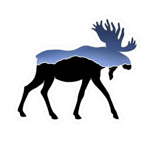 Denali Moose Sticker