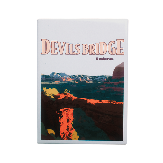Devil's Bridge Sedona Classic's Fridge Magnet