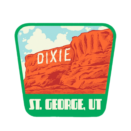 Dixie Rock Utah Sticker
