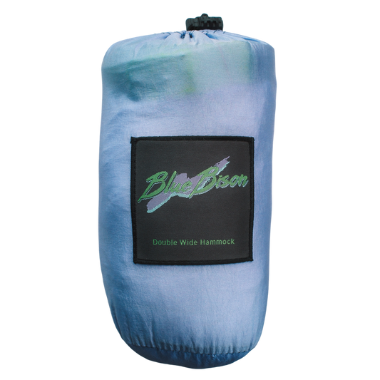 Double Wide Hammock in Lilac and Green