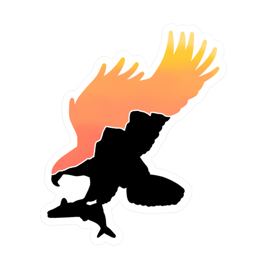 Eagle In Yosemite National Park Sticker