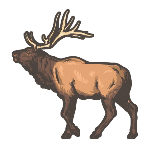 Elk Sticker