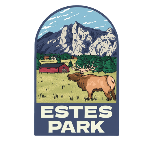 Estes Park Colorado Sticker