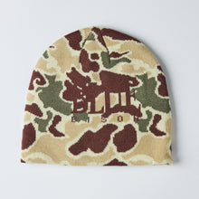 Load image into Gallery viewer, Forest Camo Skull Cap Beanie
