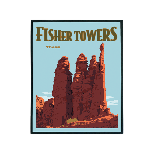 Fisher Towers Moab Print