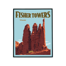 Load image into Gallery viewer, Fisher Towers Moab Print
