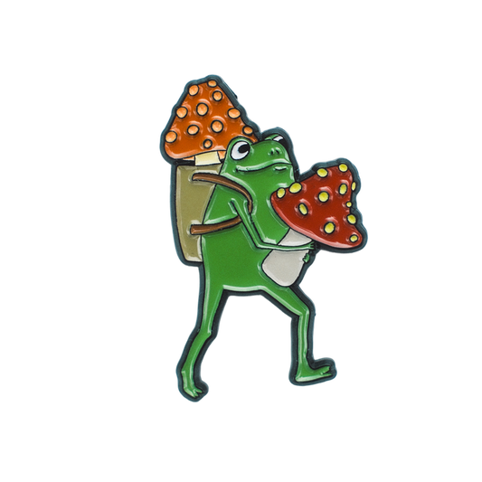 FORAGING FROG PIN