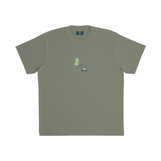 FROG WALKIN' A GOLDFISH TEE