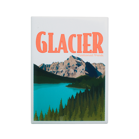 Glacier National Park Montana Fridge Magnet