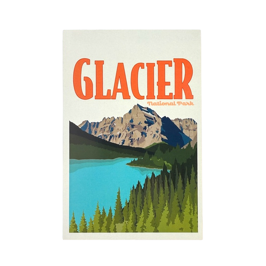 Glacier Postcard