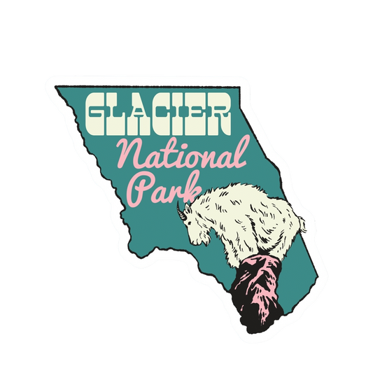 Glacier Region National Park Sticker