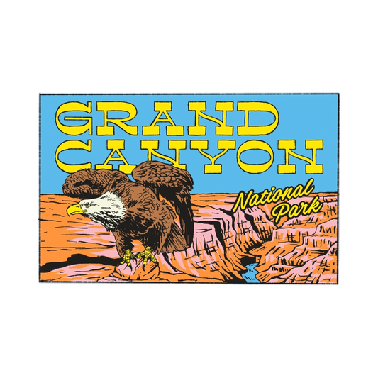 Grand Canyon Eagle Sticker