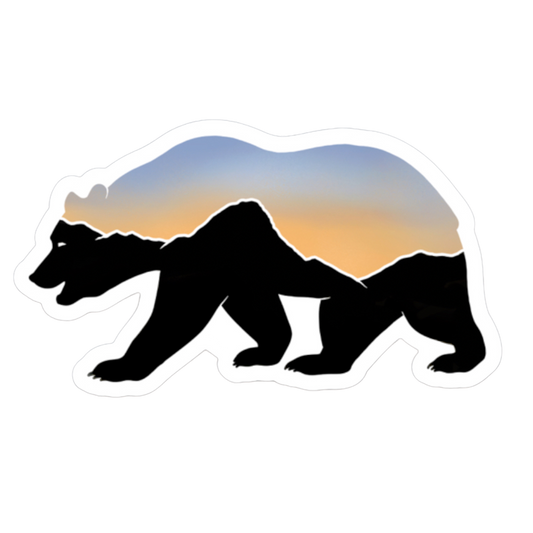 Grizzly Bear Glacier National Park Sticker
