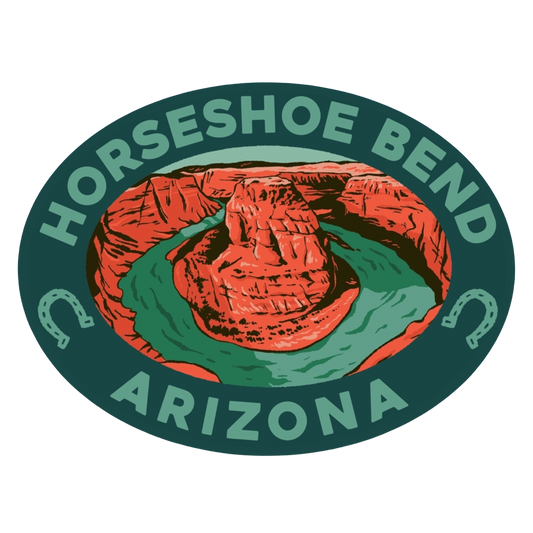 Horseshoe Bend Arizona Sticker