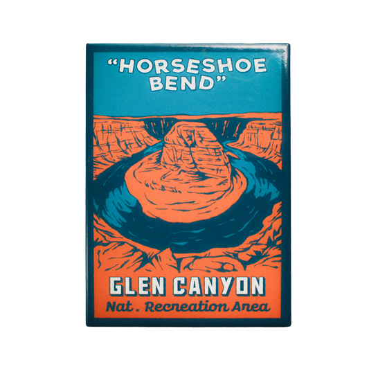 Horseshoe Bend Glen Canyon Fridge Magnet