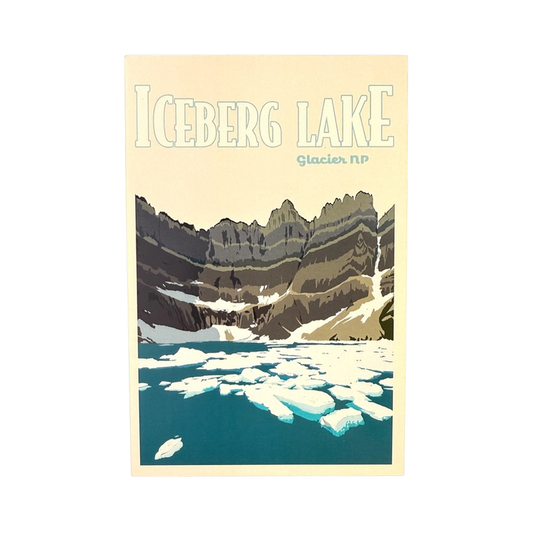 Iceberg Lake Postcard