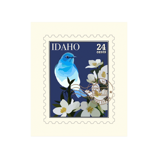 Idaho State Bird Stamp Sticker