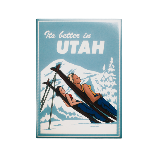 It's Better in Utah Fridge Magnet
