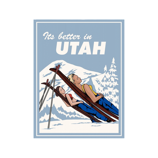 "It's Better In Utah" Sticker