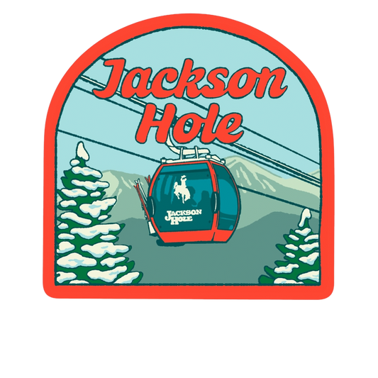 Jackson Hole Ski Sticker