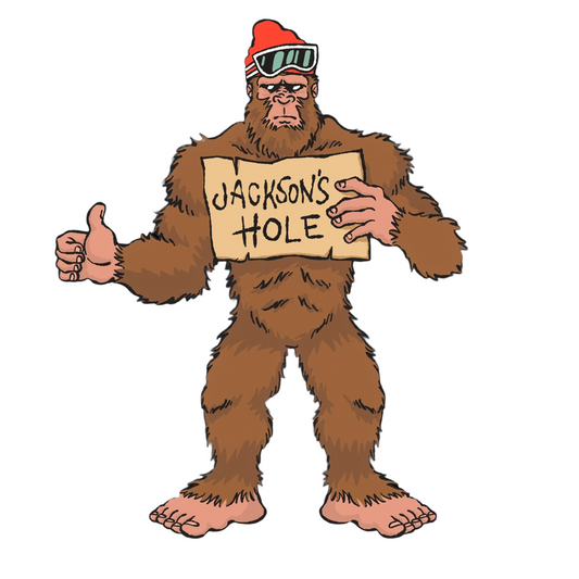 Jackson's Hole Sasquatch Sticker