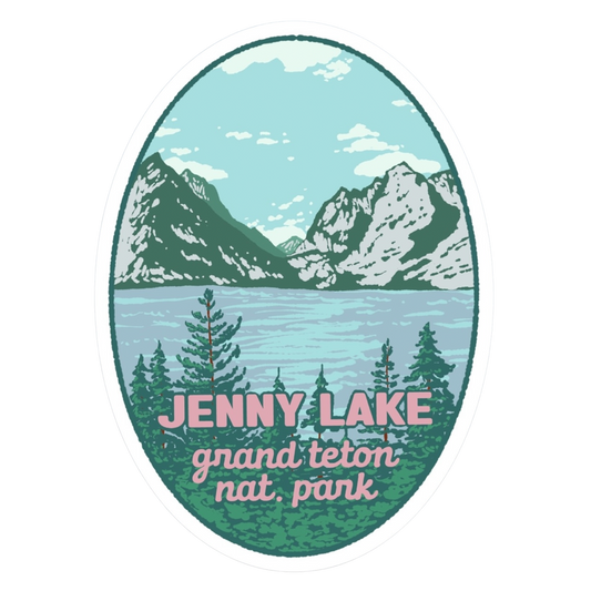 Jenny Lake Sticker