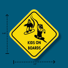 Load image into Gallery viewer, Kids On Boards Sticker

