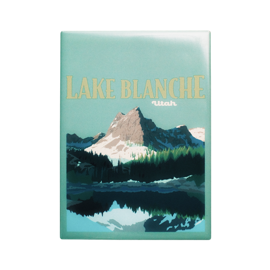 Lake Blanche Utah Fridge Magnet