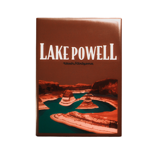 Lake Powell Utah and Arizona Fridge Magnet
