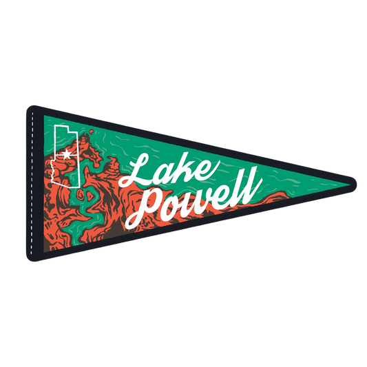 Lake Powell Pennant Sticker