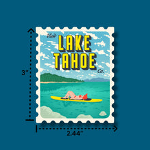 Load image into Gallery viewer, Lake Tahoe Retro Stamp Sticker
