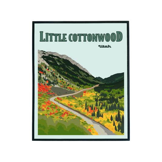 Little Cottonwood Print