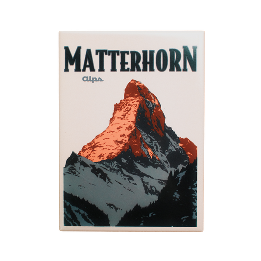 Matterhorn Alps Fridge Magnet