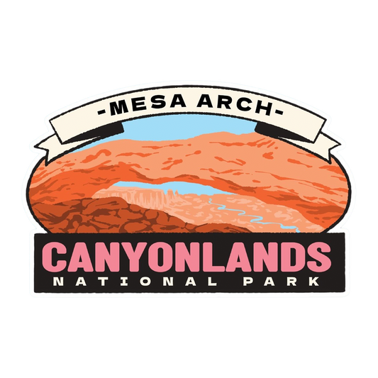 Mesa Arch Canyonlands Sticker