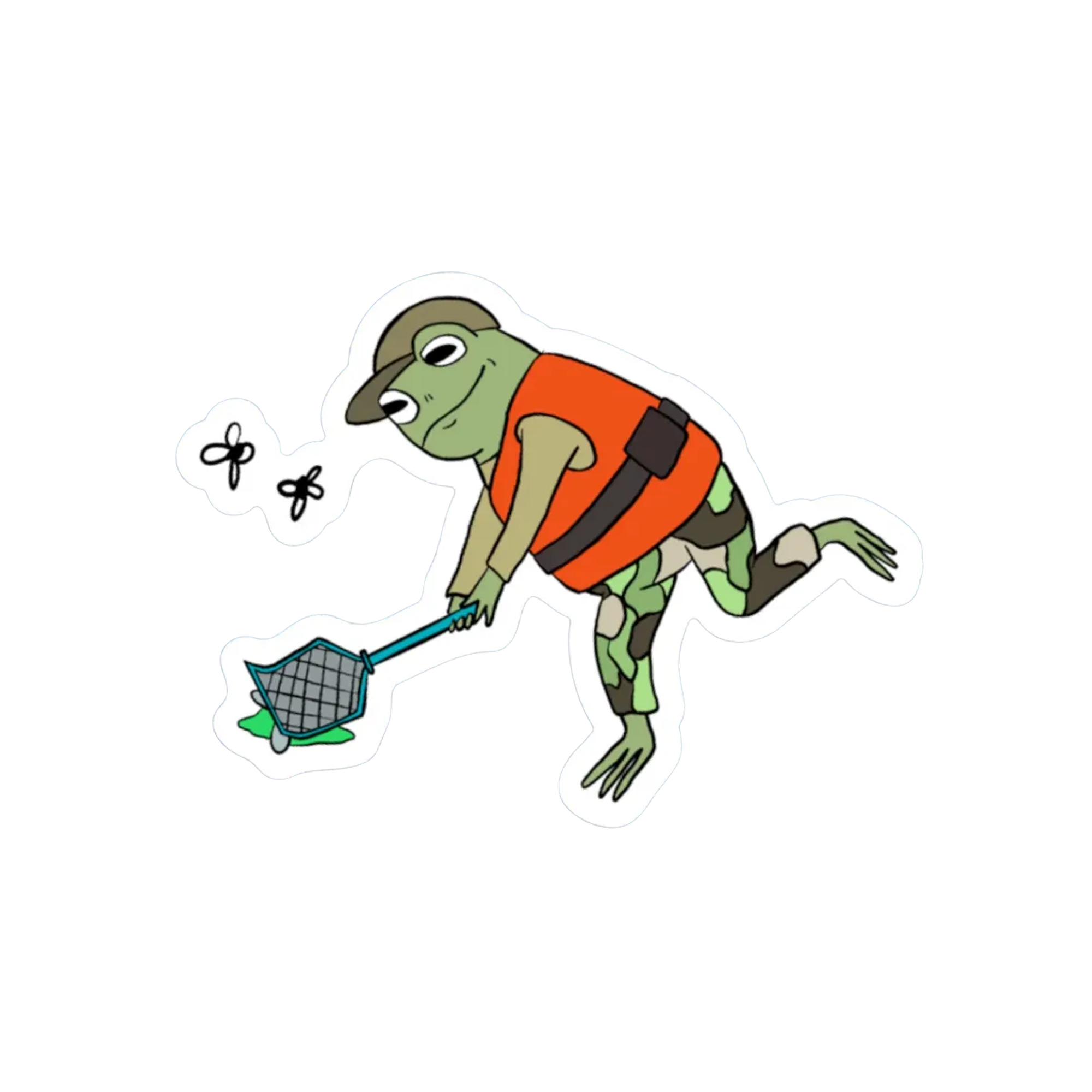 MID HUNT FROG STICKER – Blue Bison Apparel