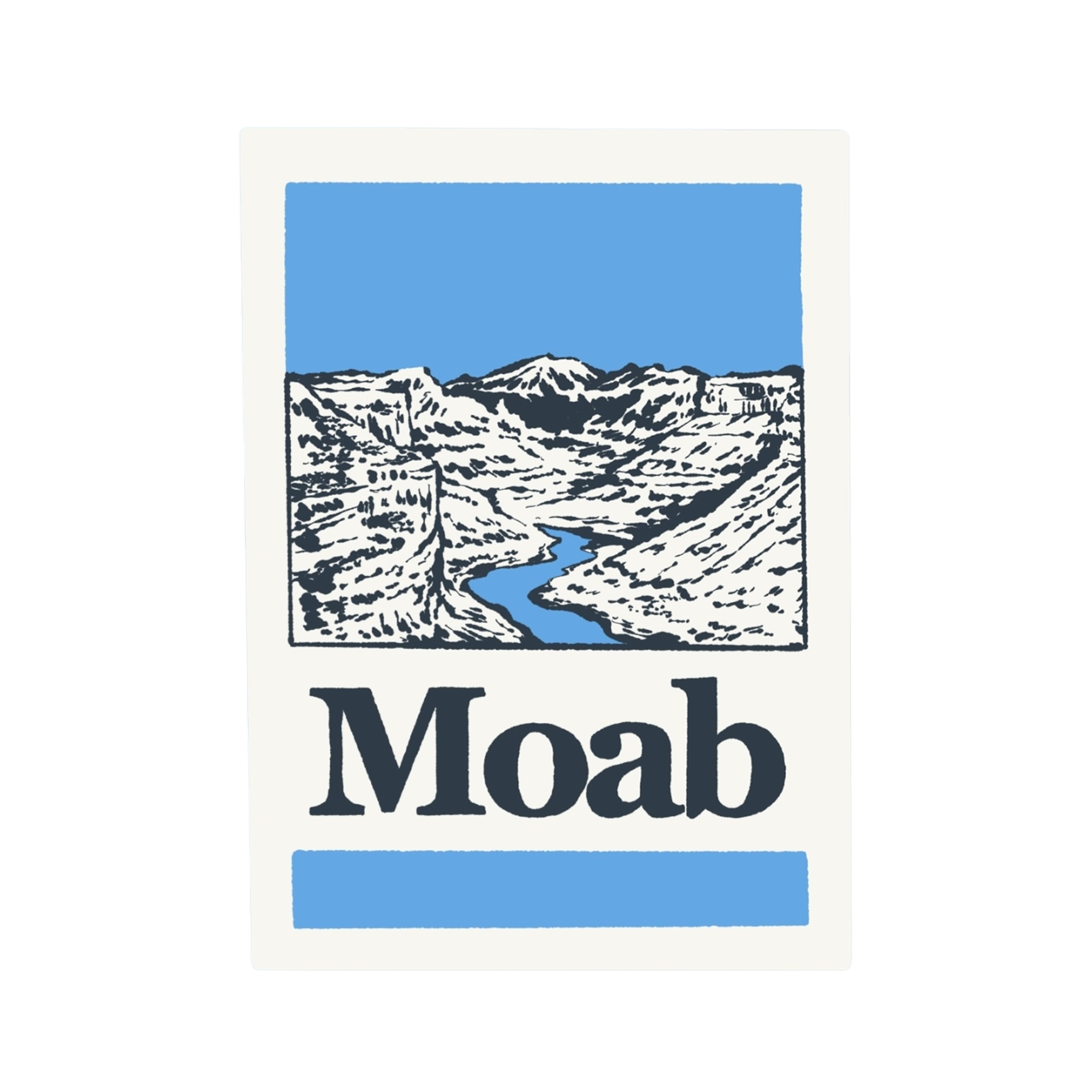 Moab Classic’s Sticker – Blue Bison Apparel