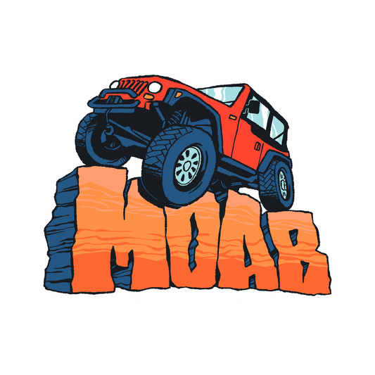 Moab Off-roading Sticker