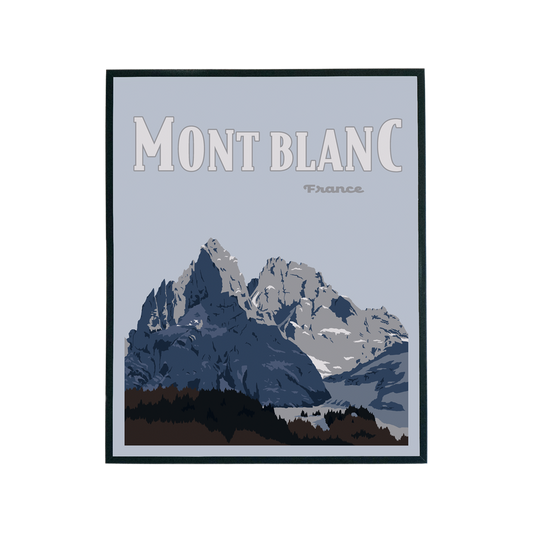 Mont Blanc Print