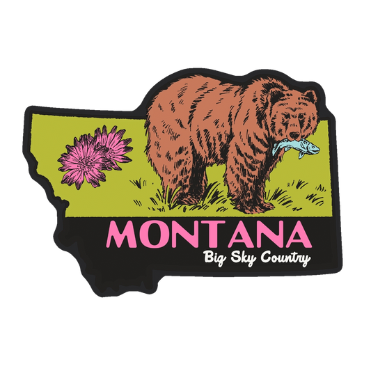 Montana State Series Sticker