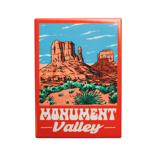 Monument Valley Fridge Magnet