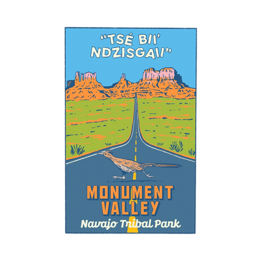 Monument Valley Utah Sticker