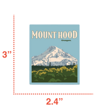 Load image into Gallery viewer, Mount Hood Oregon Poster Sticker
