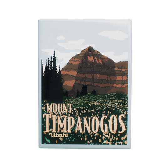 Mount Timpanogos Utah Fridge Magnet