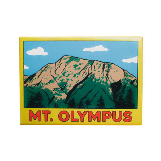 Mt. Olympus Fridge Magnet