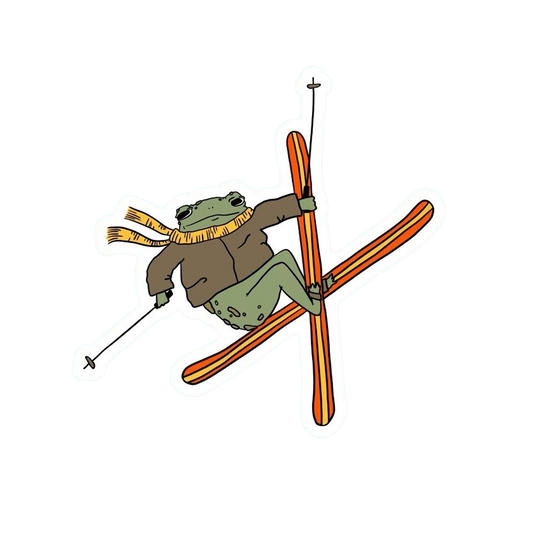 MUTE GRAB FROG STICKER