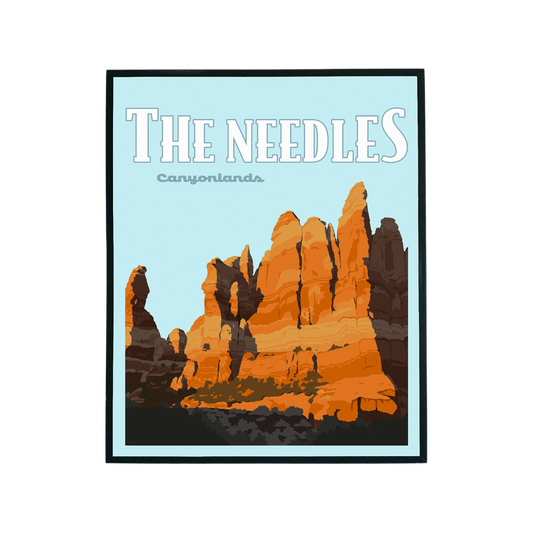 The Needles Print