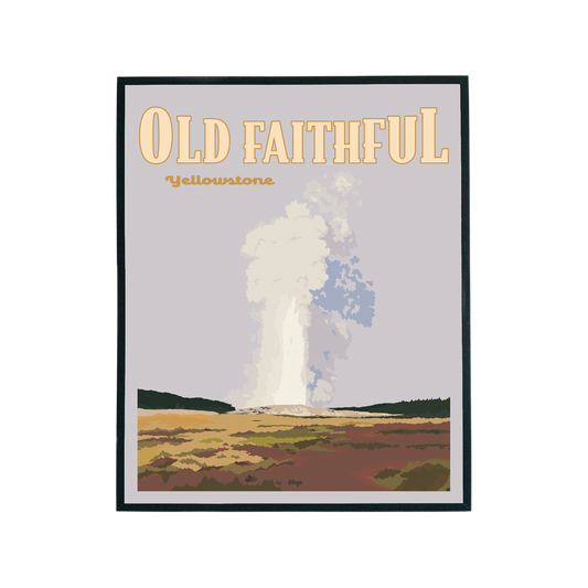 Old Faithful Print