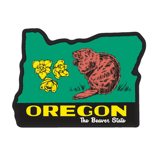 Oregon State Sticker