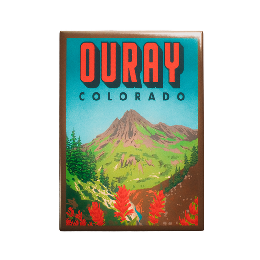 Ouray Colorado Fridge Magnet